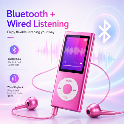 Jilumina Classic Bluetooth MP3 player