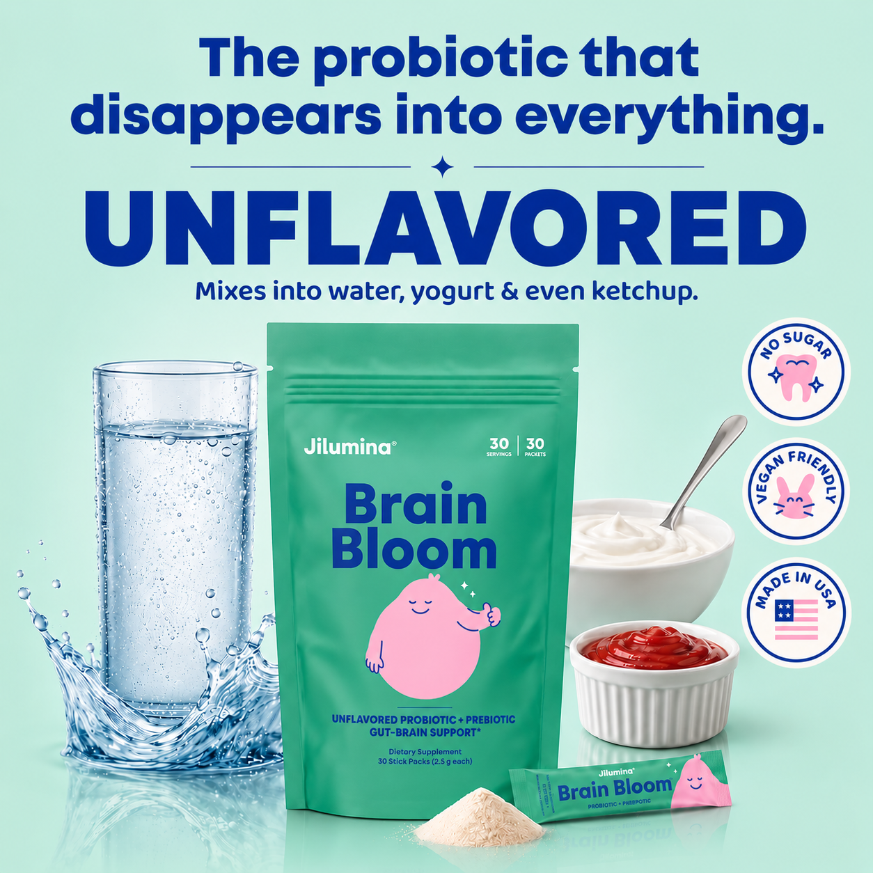 Brain Bloom Gut-Brain Probiotic