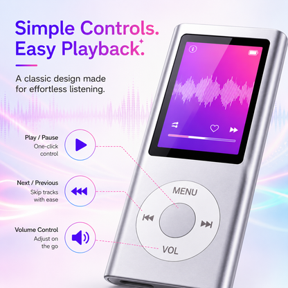 Jilumina Classic Bluetooth MP3 player